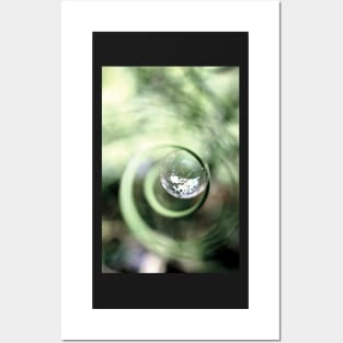 Macro bubble photography Posters and Art